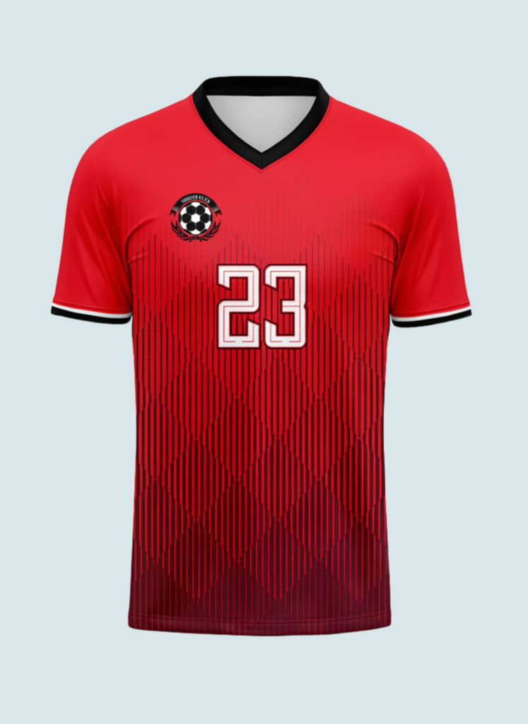 V-Neck Soccer Jersey