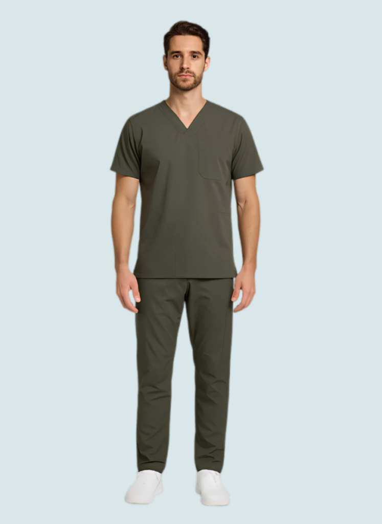 Men’s V-Neck Utility Scrub
